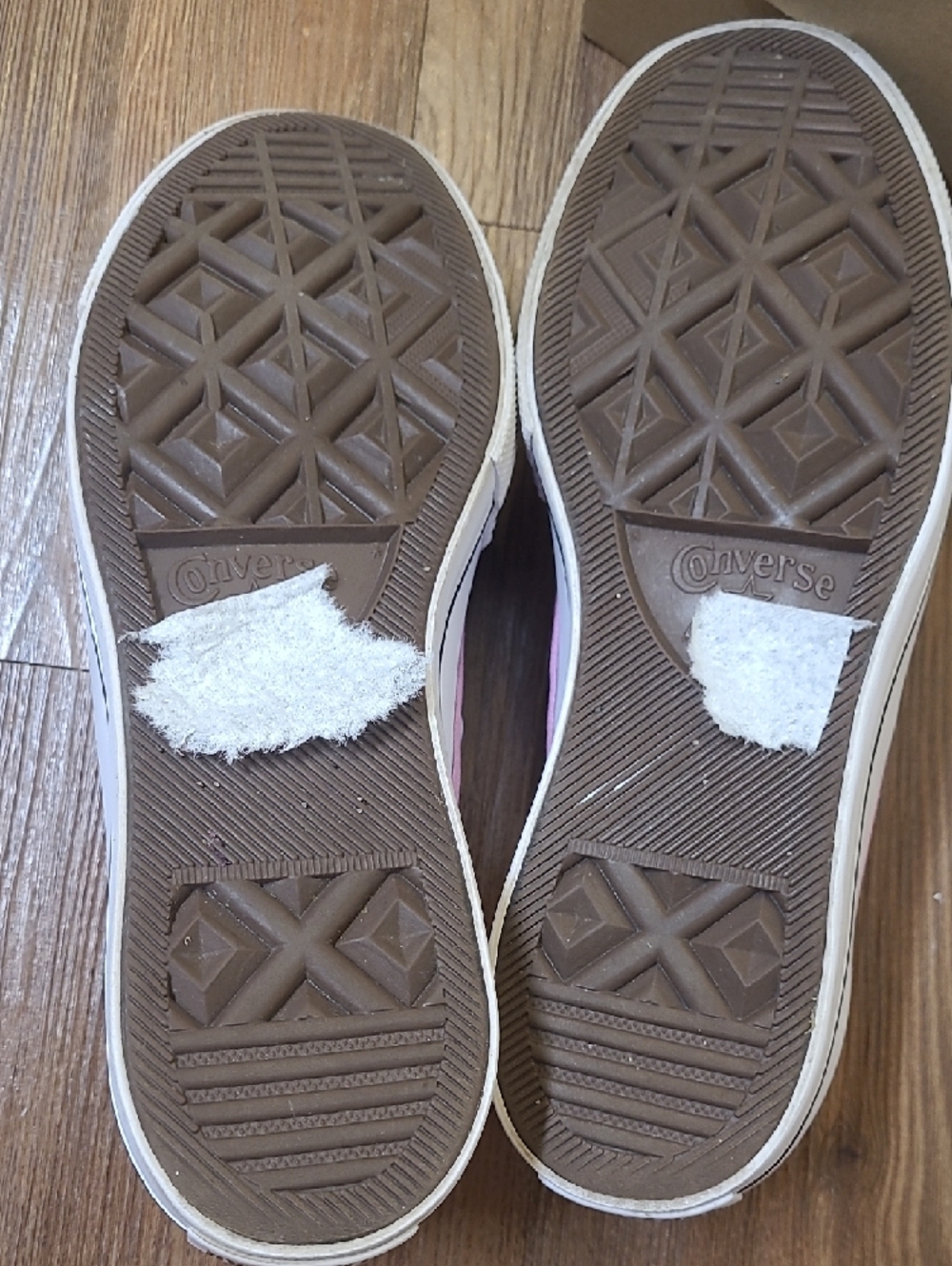 Converse Pink & White Low Top Sneakers - Picture 10 of 16